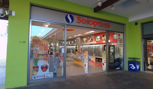 ÓPTICA SOLOPTICAL EN CENTRO COMERCIAL PLAZA MAYOR EN MÁLAGA