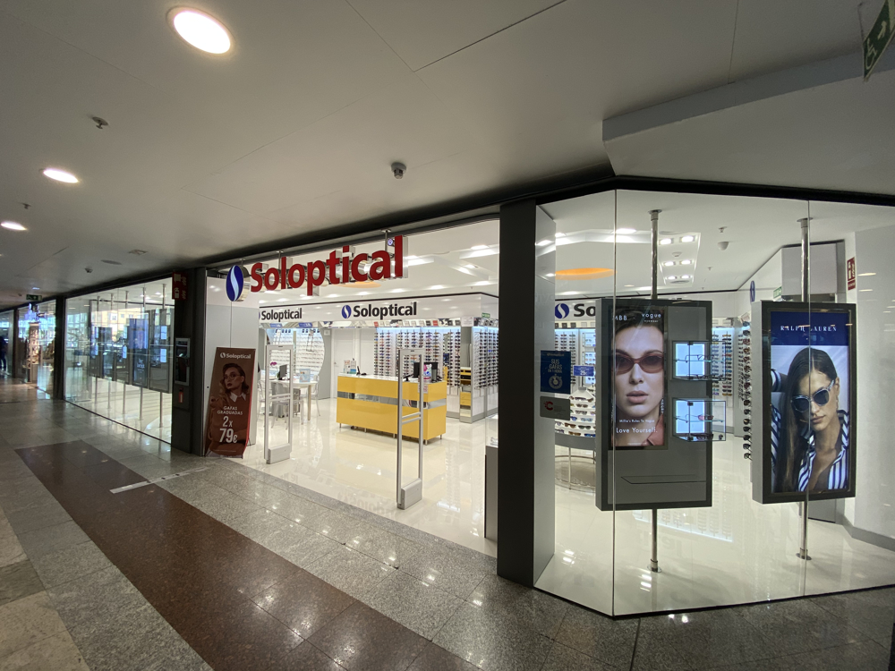 ÓPTICA SOLOPTICAL EN CENTRO COMERCIAL PRINCIPE PIO EN MADRID