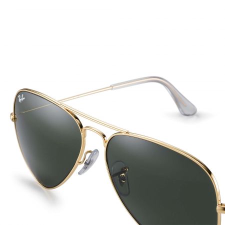 Gafas de Ban ® RB3025 Aviator Classic - Montura dorada - Lentes verdes clásicas G15